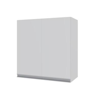 Imagem de Armario Aereo 02 Portas Com Puxador - Mobihome, BRANCO