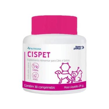 Imagem de Suplemento Cispet Nutrisana - 30 comprimidos - MUNDO ANIMAL