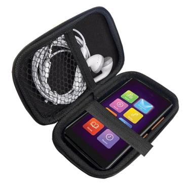 Imagem de Capa compatível com Solo3 MP3 Player, capa rígida Lamshaw para viagem e armazenamento, compatível com 24Six Solo3, Solo2 MP3 Player (preto)