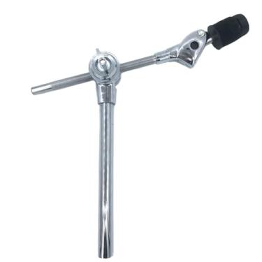 Imagem de TUOREN Suporte De Lança De Prato Com Acessório De Inclinação De Prato, Suporte De Braço De Prato De 12,9 Polegadas, Extensão De Tambor, Suporte De Inclinação De Prato Para Prato De Chimbal, Suporte