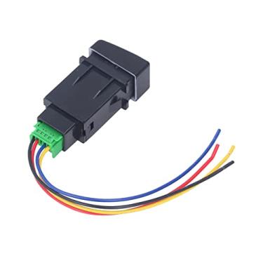 Imagem de Interruptor de Luz de Nevoeiro, ABS IP67, 5 Pinos para Controle On Off, ISUZU D-, MU-X, TS-06