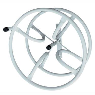 Imagem de Suporte Enrolador de Mangueira de Jardim 30m Parede Aço Reforçado Bran