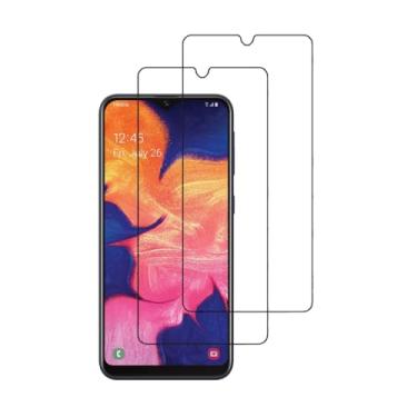 Imagem de UPONEW [Pacote com 2 para Samsung Galaxy A10e SM-A102U SM-A102DL SM-A102U1 SM-A102W Protetor de tela de vidro temperado transparente