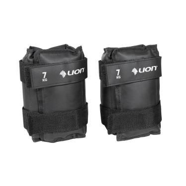 Imagem de Par Tornozeleira Caneleira De Peso 7 Kg Exercício Academia