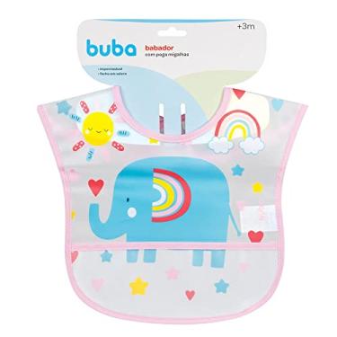 Imagem de Buba Babador Com Bolso Arco Iris Colorido Buba