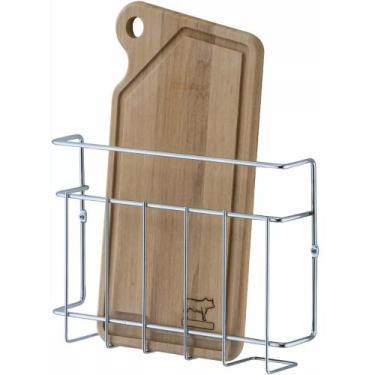 Imagem de Suporte Organizador Porta Tábuas De Corte Armário Cozinha - Schmitt