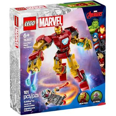 Imagem de Lego Marvel Robô do Homem de Ferro vs Ultron 76307