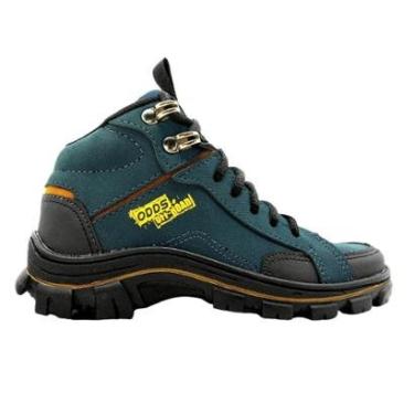 Imagem de Coturno Bota Infantil Masculino Odds Rústico Confortável Macio 1400-Masculino