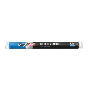 Imagem de Papel Alumínio RoyalPack 45cmX7,5m - Embalagem com 25 Unidades
