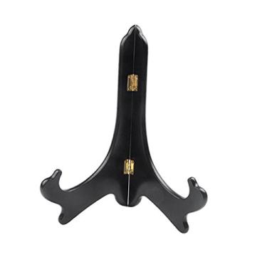 Imagem de Baoblaze Display Dobrável Ajustável de Madeira Cavalete Placa Tigela Pedestal de Imagem - 11 polegadas