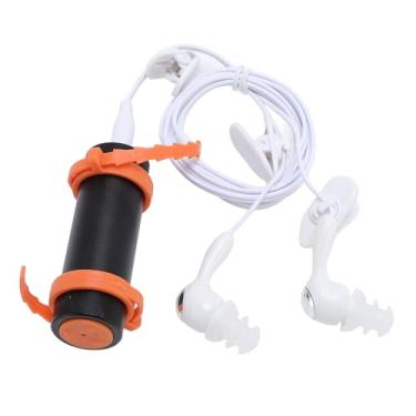 Imagem de IPX8 8 GB de Nadação à Prova de água Mp3 Player, Portátil de Música Shell de Alumínio Com Fones de Ouvido à Prova de água para Surf de Mergulho de Natação, Fácil Navegação Mp3