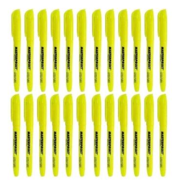 Imagem de Marca Texto MP612 Amarelo Neon 24 Unidades - Masterprint