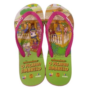 Imagem de Chinelo Sitio Do Pica-pau Amarelo Olinda Emília Narisinho-Feminino