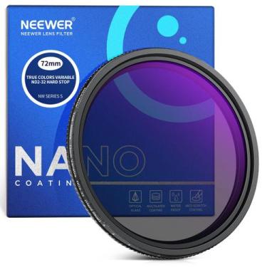 Imagem de Filtro ND variável NEEWER True Colors 72 mm ND2-32 (1-5 pontos)