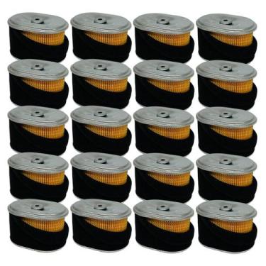 Imagem de 20 Filtro Ar Motor Estacionario Gasolina 5,5hp 6hp 6,5hp 7hp - LCTE