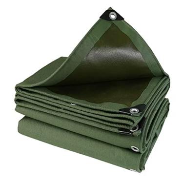 Imagem de Lona verde impermeável 1x2m folha de cobertura de lona resistente, lona multiuso com ilhós reforçados, tenda à prova de chuva - personalizada (tamanho: 1,5 x 3 m)