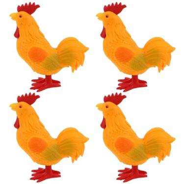 Imagem de Toyvian 4 Peças De Brinquedos De Mecânica Brinquedo Saltadora Corda Animal Para Crianças Lembrancinhas Festa Aniversário Pré-Escolar
