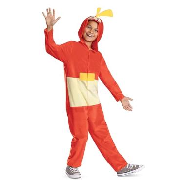 Imagem de Disguise Fuecoco Costume for Kids, Official Pokemon Hooded Jumpsuit Costume, Child Size (7-8)