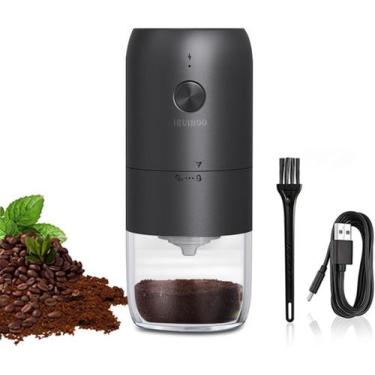 Imagem de Moedor de café elétrico,automático portátil moedor de grãos de cafe, a