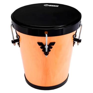 Imagem de TIMBA MADEIRA 35 CM x 10" VERNIZ PELE NAPA PHX 215NP