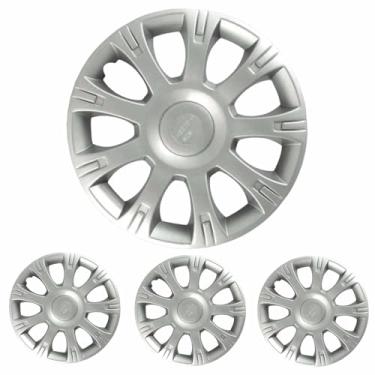 Imagem de Jogo Calota Aro 14 Sandero Logan 2009 à 2013 + Selo Resinado