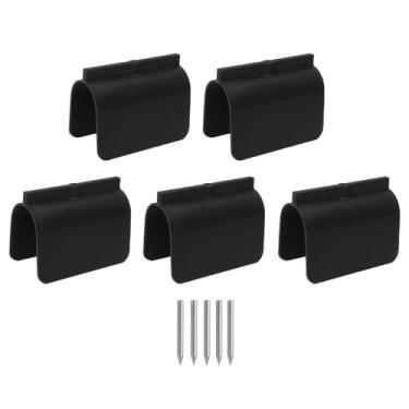 Imagem de MUNEFE Marcador de saída de drywall, marcador de saída elétrica, ferramenta de marcação de drywall para ferramenta de proteção ao fio de instalação do drywall (Preto)