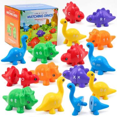 Imagem de Brinquedo educacional Ganaj Dinosaur Alphabet Learning 1-3 anos
