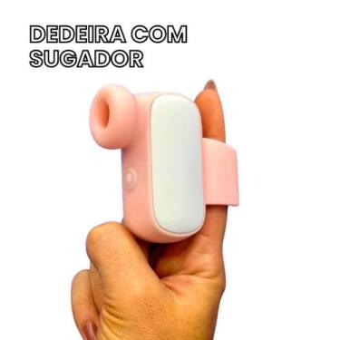 Imagem de Dedeira com Sugador Clitoriano Vagina Vibrador Feminino Casal Estimula