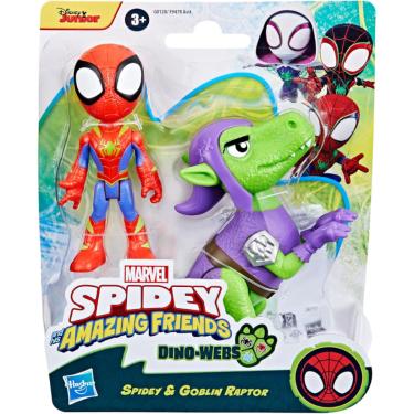 Imagem de Boneco Spidey e Dino Webs Marvel G0120 - Hasbro