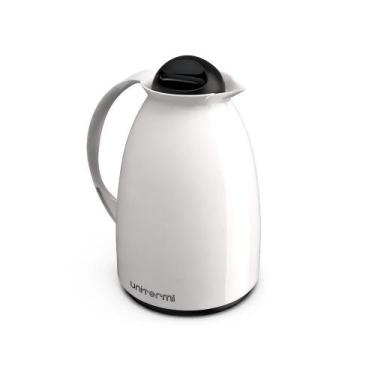 Imagem de Garrafa Térmica Café Florença 650ml Unitermi, Branco, 650ml