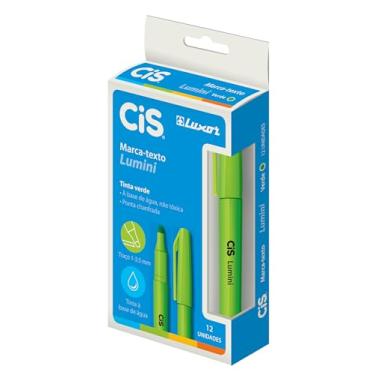 Imagem de Marcador de Texto, CIS, 4.7800, Verde, pacote de 12