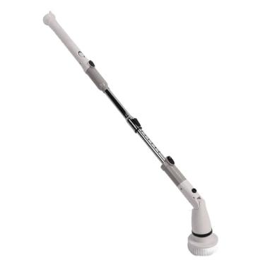 Imagem de Pincel de Limpeza do Piso, Indicador de LED Extensível, Alça Longa 100-240V 320rpm Lavadora Elétrica para Banheiro (#1)