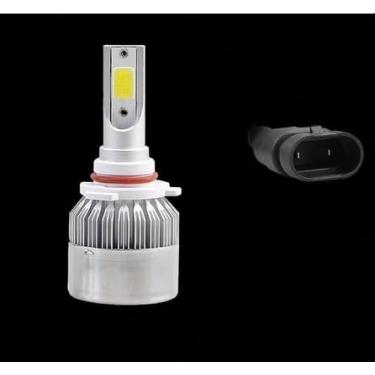 Imagem de Par de Lâmpadas C6 Super Led 6000K H1 H3 H4 H7 H11 H13 H16 H27 HB3 HB4 12V a 24V Alex (编号HB4/9006)