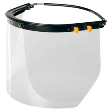 Imagem de Suporte com Visor Incolor para Capacete - CARBOGRAFITE