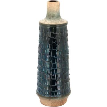 Imagem de Merlion Garrafa Decorativa 22X26X26Cm Cerâmica Azul