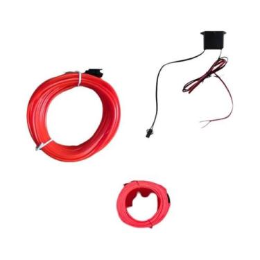 Imagem de 5m Flexível Tira Led Interior Do Carro Atmosfera Iluminação Usb Diy De