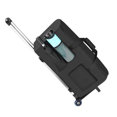 Imagem de Hounyoln Estojo De Viagem Para Caixa Som Portátil Partybox Club 120, Bolsa Com Carrinho Compatível 110 E Acessórios - Transporte (Preto)