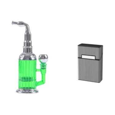 Imagem de Cachimbo De Fumar Água Multifuncional Portátil Suporte De Cigarro Acrí