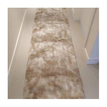 Imagem de Passadeira Quarto Felpuda - Expresso Enxovais, Bege Mesclado