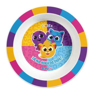 Imagem de Prato Bowl Infantil Temático Hora do Papá Bolofofos BabyGo 450ml