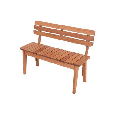 Imagem de Banco para Jardim 2 Lugares em Madeira Garden Meu Móvel de Madeira - Castanheira