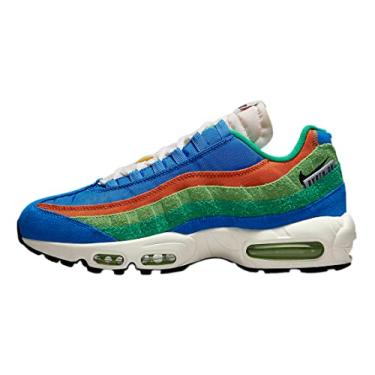 Imagem de Nike Men's Air Max 95 SE AMRC Lt Photo Blue/Black-Roma Green (DH2718 400) - 8.5