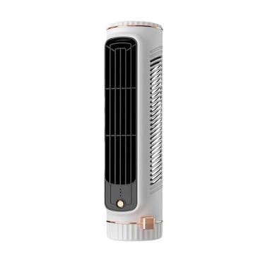 Imagem de Ventilador, ventilador de torre, ventiladores que sopram ar frio para quarto, ventilador de refrigeração, ventilador multifuncional em pé e deitado interno (branco)