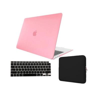 Imagem de KIT CAPA CASE PARA MACBOOK AIR 13.6" A2681 A3113 A3240 chip M2 CHIP M3