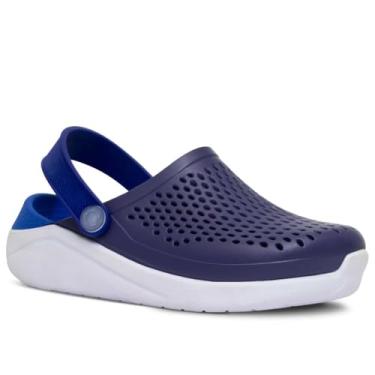 Imagem de Sandalia Babuche Chinelo Nº 29 Ao 36 Infantil Menino Masculino Feminino Menina 12.111j (Azul Marinho, BR, Criança de 9 a 12 anos, Numérico, 34)