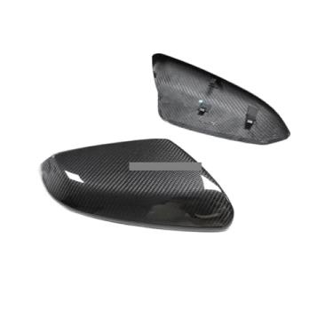 Imagem de Capa de espelho retrovisor compatível com CIVIC FC 2016-2021 Gen10 CRIDER 19-22 Capa de espelho lateral de fibra de carbono real seca com moldura adicional(Replacement Type)