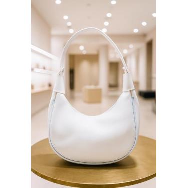 Imagem de Bolsa Feminina Meia Lua Baguete De Ombro Tendencia Moderna Festa Elega