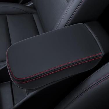 Imagem de LANTU Capa de apoio de braço para Chevy Trax 2024 2025 (LS, 1RS, LT, 2RS, ACTIV) Acessórios para console central protetor de almofada de tampa média para descanso de cotovelo de carro