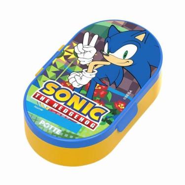 Imagem de Pote Box Organizador Multiuso Infantil Lanche 300ml Portátil Sabonetei