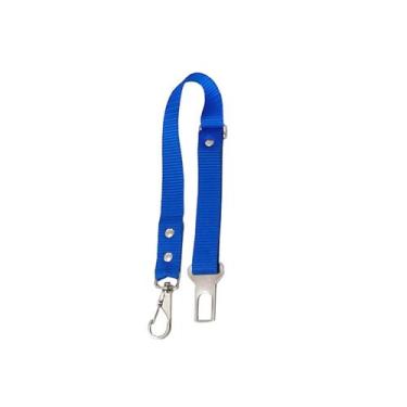 Imagem de Cinto de Segurança para Cães Cachorro Simples - FLOP, Azul